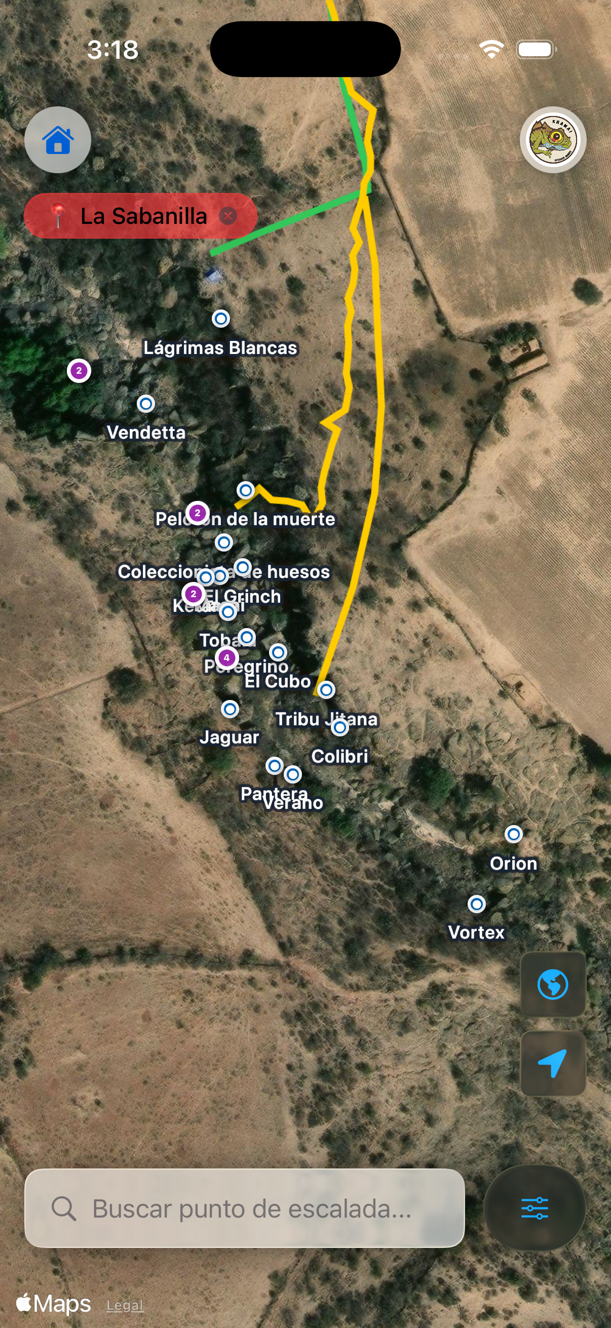 Tour 360° de una zona